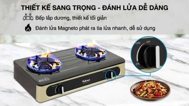So sánh giá Bếp ga đôi Paloma PA-V71EG rẻ nhất? - Ảnh 4