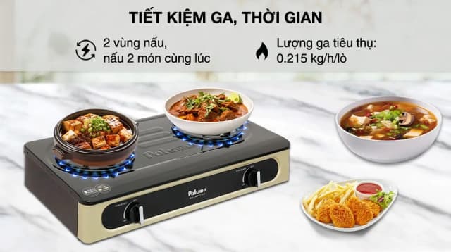 So sánh giá Bếp ga đôi Paloma PA-V71EG rẻ nhất? - Ảnh 9