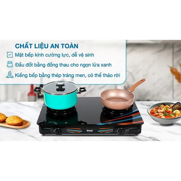 So sánh giá Bếp ga đôi Rinnai RV-715Slim(GL-SC) rẻ nhất? - Ảnh 13