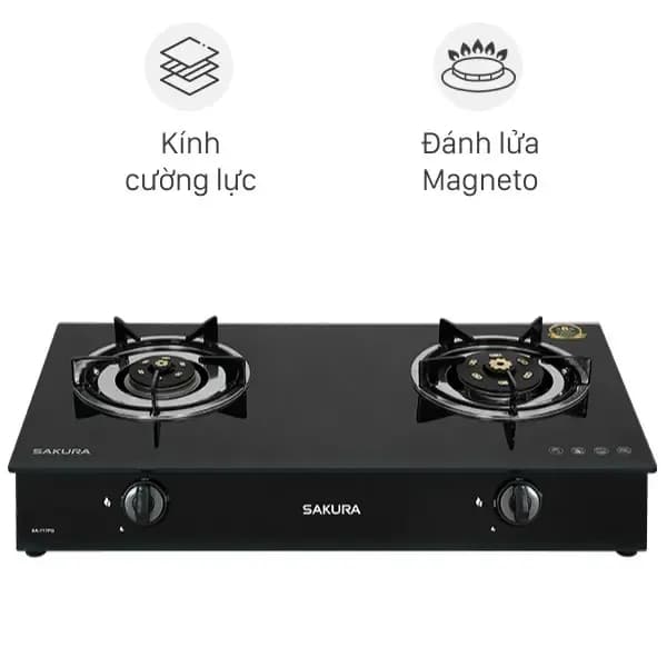So sánh giá Bếp ga đôi Sakura SA-717PG rẻ nhất? - Ảnh 4