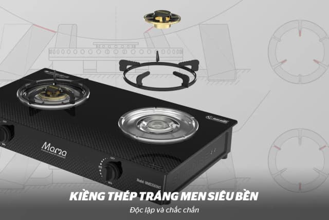 So sánh giá Bếp ga đôi Sunhouse Mama MMB3569MT rẻ nhất? - Ảnh 7