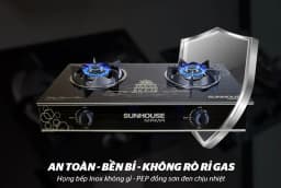 Bếp ga đôi Sunhouse SHB32122-VMD