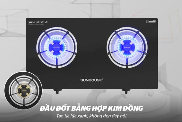 So sánh giá Bếp ga đôi Sunhouse SHB3223MT rẻ nhất? - Ảnh 12