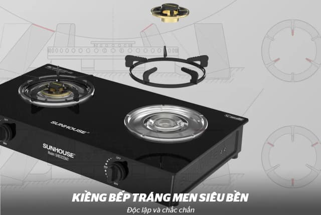 So sánh giá Bếp ga đôi Sunhouse SHB3223MT rẻ nhất? - Ảnh 3