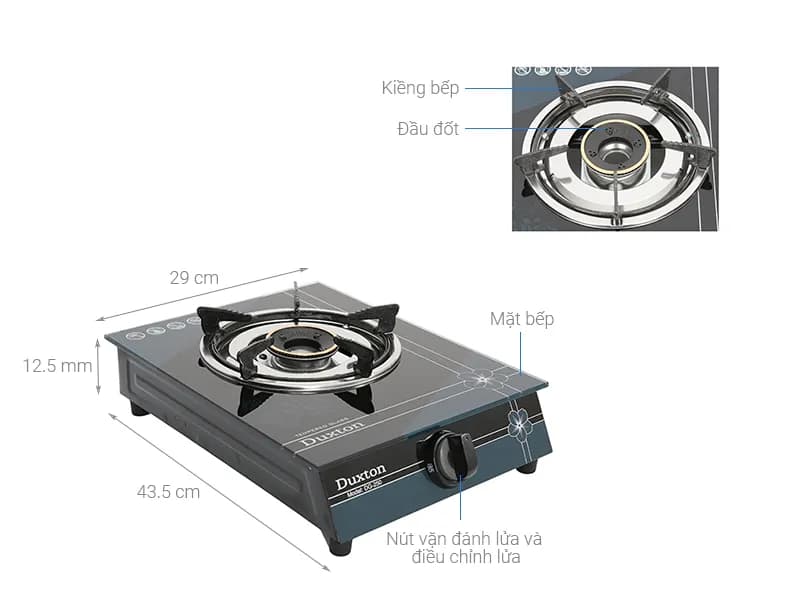 So sánh giá Bếp ga đơn Duxton DG-250 - Tìm sản phẩm giá rẻ nhất - Ảnh 3