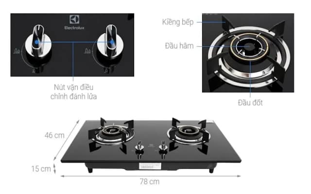 Top 1 so sánh giá Bếp gas âm Electrolux EHG7220BF - Tìm sản phẩm giá rẻ nhất - Ảnh 15