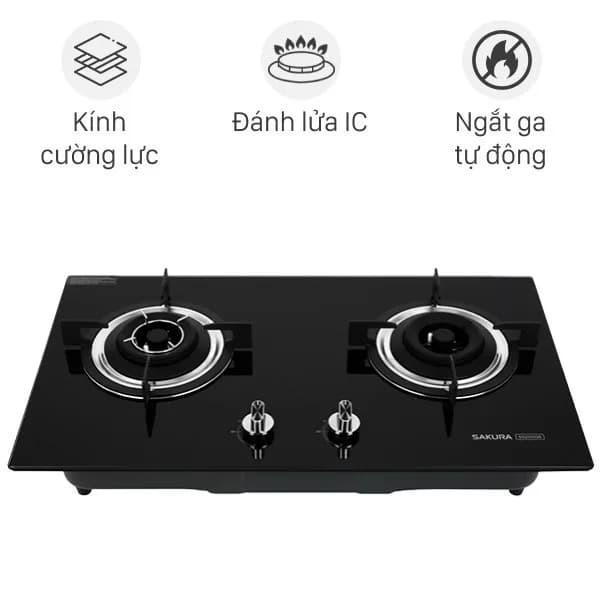 So sánh giá Bếp ga âm Sakura SG-2525GB rẻ nhất? - Ảnh 6