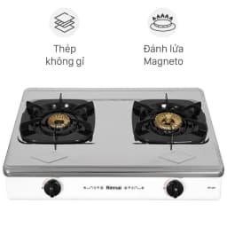 Bếp gas đôi Rinnai RV-365(SW)N - Giá rẻ nhất hôm nay - Ảnh 6
