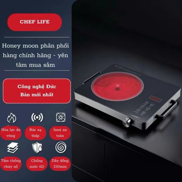 Top 1 so sánh giá Bếp hồng ngoại đơn Crystal P-27 2000W - Tìm sản phẩm giá rẻ nhất - Ảnh 9