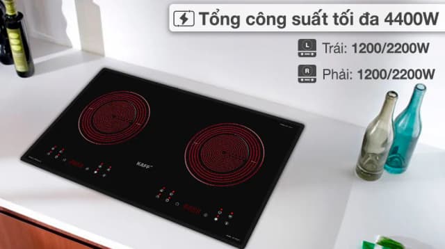 So sánh giá Bếp hồng ngoại đôi âm KAFF KAFF KF-073CC 4400W rẻ nhất? - Ảnh 11