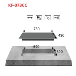 Bếp hồng ngoại đôi âm KAFF KAFF KF-073CC 4400W - Giá rẻ nhất hôm nay - Ảnh 15
