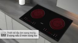 Bếp hồng ngoại đôi âm KAFF KAFF KF-073CC 4400W - Giá rẻ nhất hôm nay - Ảnh 4