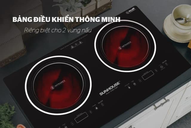 So sánh giá Bếp hồng ngoại đôi âm Sunhouse SHB9112MT 3600W rẻ nhất? - Ảnh 14