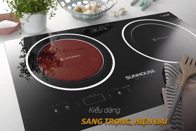 So sánh giá Bếp hồng ngoại đôi âm Sunhouse SHB9112MT 3600W rẻ nhất? - Ảnh 4