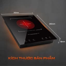 So sánh giá Bếp hồng ngoại đơn Mishio Mk417 2200W - Tìm sản phẩm giá rẻ nhất - Ảnh 16