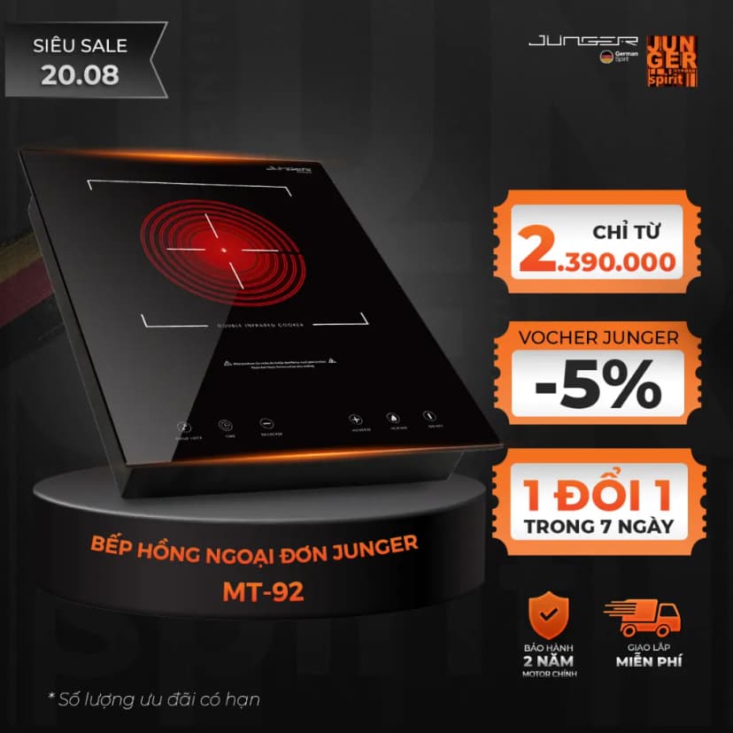 So sánh giá Bếp hồng ngoại đơn Mishio Mk417 2200W - Tìm sản phẩm giá rẻ nhất - Ảnh 19