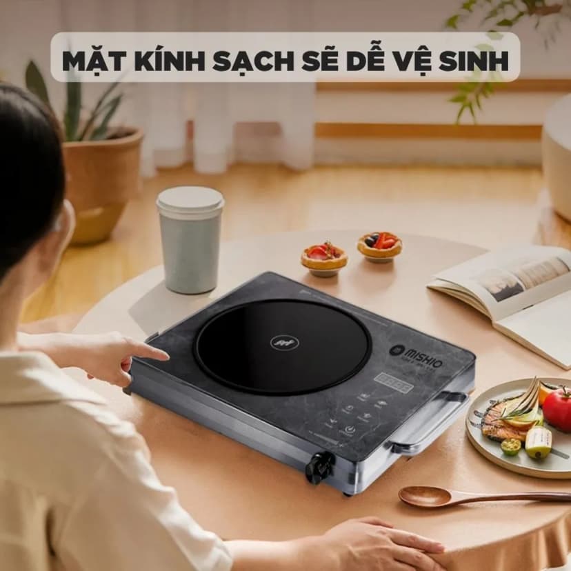 So sánh giá Bếp hồng ngoại đơn Mishio Mk417 2200W - Tìm sản phẩm giá rẻ nhất - Ảnh 7