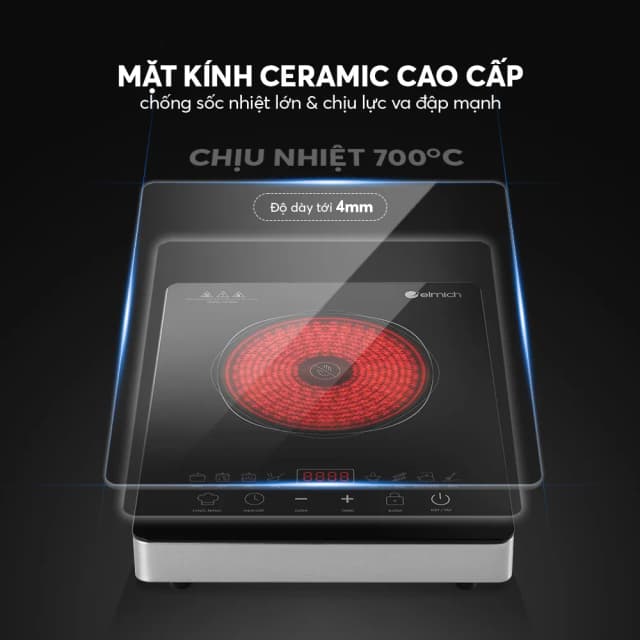 So sánh giá Bếp hồng ngoại đơn Elmich IFE-8906 2100W rẻ nhất? - Ảnh 17