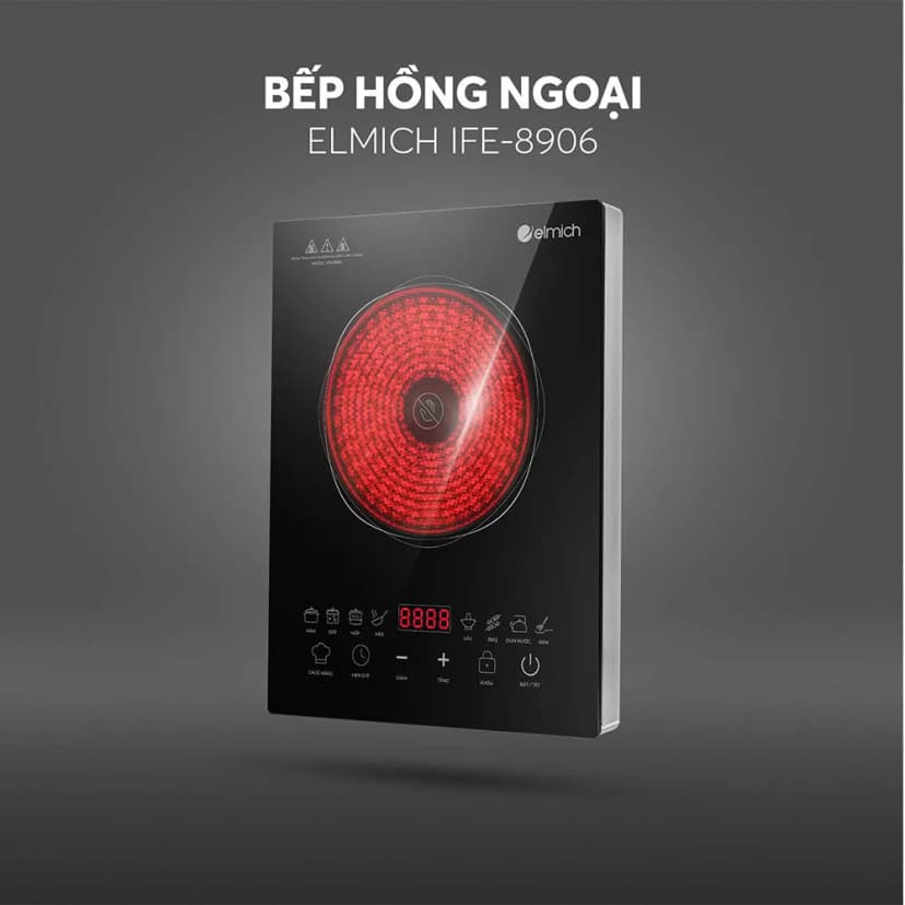So sánh giá Bếp hồng ngoại đơn Elmich IFE-8906 2100W - Tìm sản phẩm giá rẻ nhất - Ảnh 4