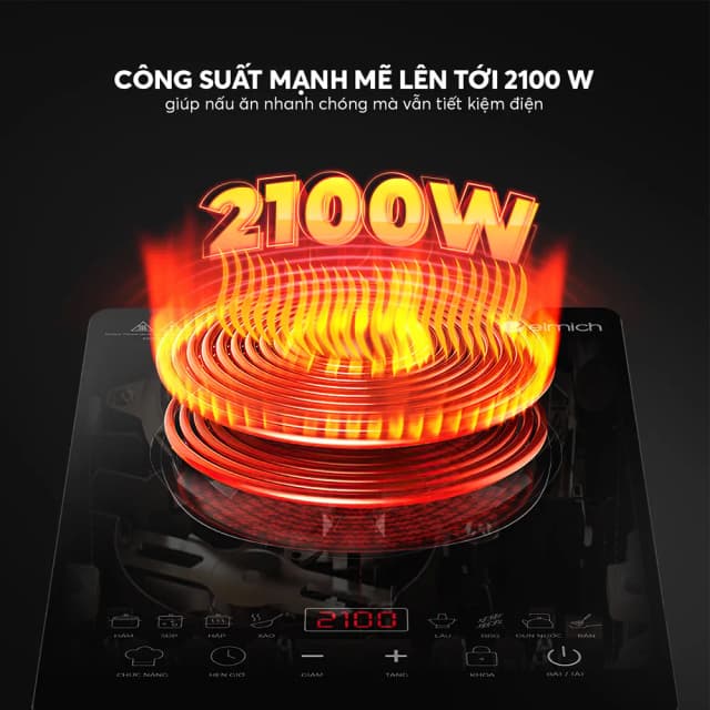 So sánh giá Bếp hồng ngoại đơn Elmich IFE-8906 2100W rẻ nhất? - Ảnh 5