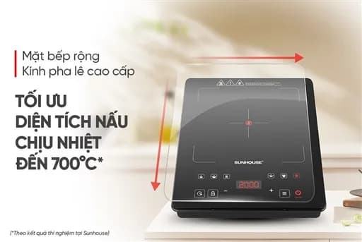 So sánh giá Bếp hồng ngoại đơn Sunhouse SHD6006A 2000W rẻ nhất? - Ảnh 17