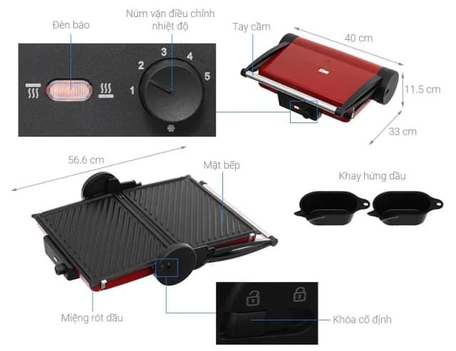 So sánh giá Bếp nướng điện Bosch TCG4104 rẻ nhất? - Ảnh 12