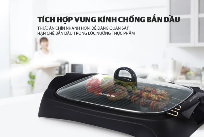 So sánh giá Bếp nướng điện Sunhouse SHD4602 - Tìm sản phẩm giá rẻ nhất - Ảnh 9