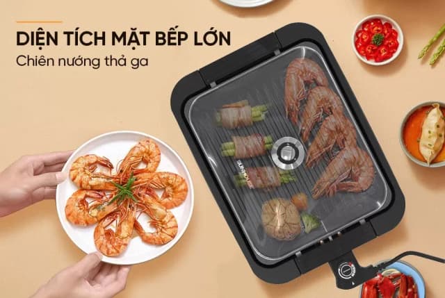 Top 1 so sánh giá Bếp nướng điện Sunhouse SHD4604 - Tìm sản phẩm giá rẻ nhất - Ảnh 10