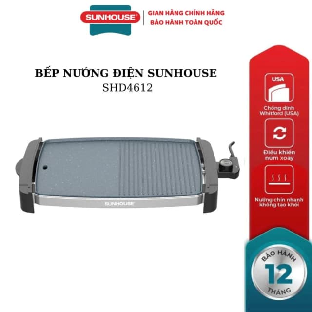 So sánh giá Bếp nướng điện Sunhouse SHD4612 rẻ nhất? - Ảnh 7
