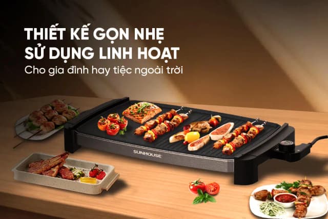So sánh giá Bếp nướng điện Sunhouse SHD4612 rẻ nhất? - Ảnh 9