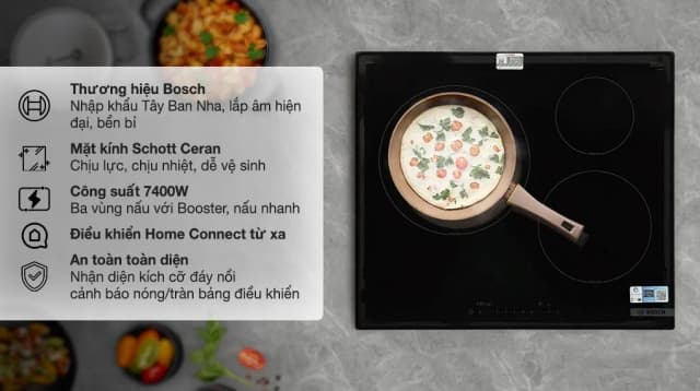 So sánh giá Bếp từ 3 vùng nấu âm Bosch PIJ61RHB1E 7400W rẻ nhất? - Ảnh 17