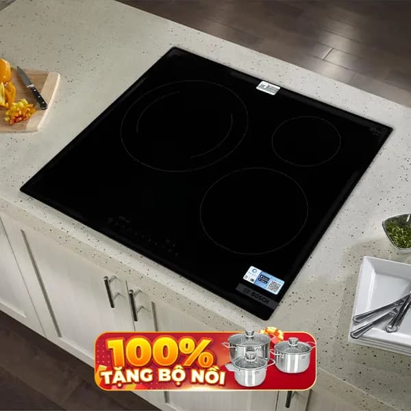 So sánh giá Bếp từ 3 vùng nấu âm Bosch PIJ61RHB1E 7400W rẻ nhất? - Ảnh 6
