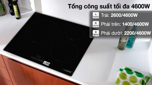 So sánh giá Bếp từ 3 vùng nấu âm Bosch PUJ611BB5E 4600W rẻ nhất? - Ảnh 13