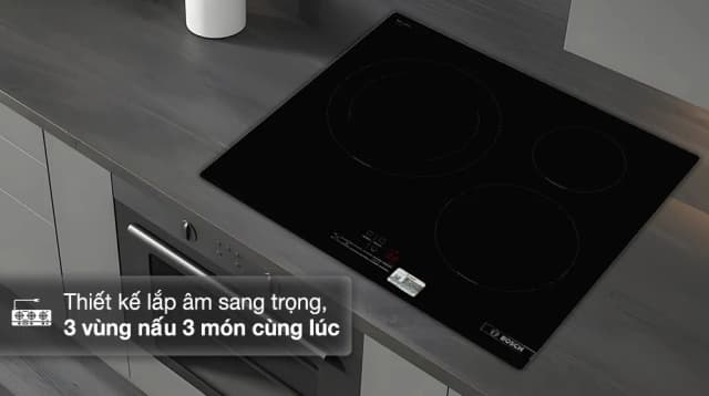 So sánh giá Bếp từ 3 vùng nấu âm Bosch PUJ611BB5E 4600W rẻ nhất? - Ảnh 5