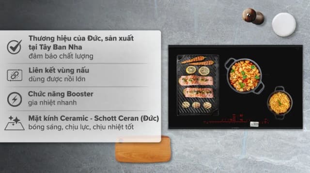 So sánh giá Bếp từ 4 vùng nấu lắp âm Bosch PXE875DC1E rẻ nhất? - Ảnh 19