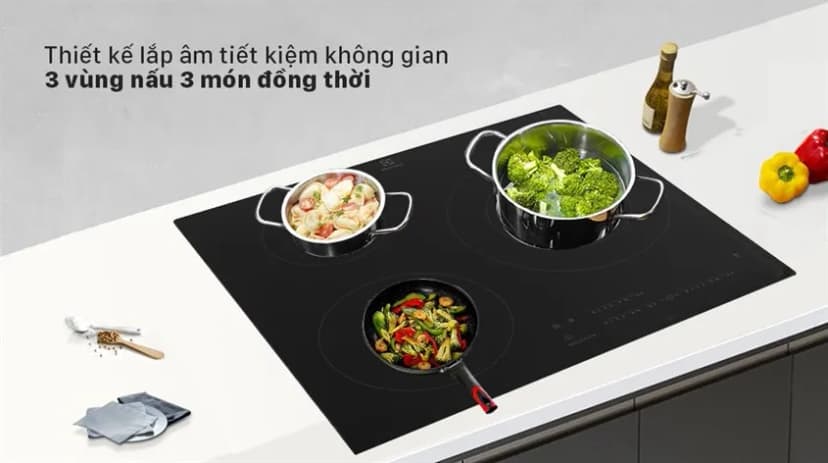 Bếp từ 5 vùng nấu âm Electrolux ​KIS87553IT 7350W - Giá rẻ nhất hôm nay - Ảnh 10