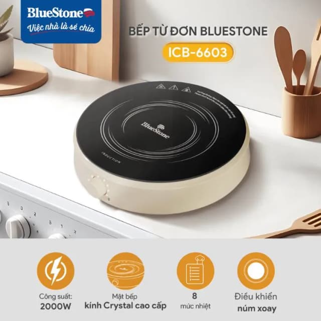 Top 1 so sánh giá Bếp từ đơn BlueStone ICB-6609 2000W - Tìm sản phẩm giá rẻ nhất - Ảnh 20