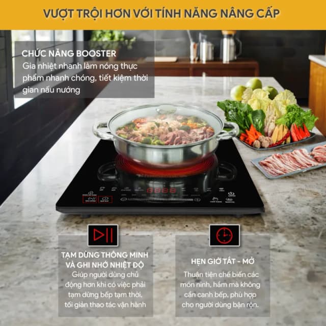 So sánh giá Bếp từ đơn BlueStone ICB-6731 2000W rẻ nhất? - Ảnh 12