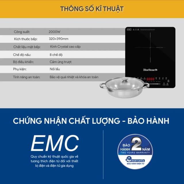 So sánh giá Bếp từ đơn BlueStone ICB-6731 2000W rẻ nhất? - Ảnh 16