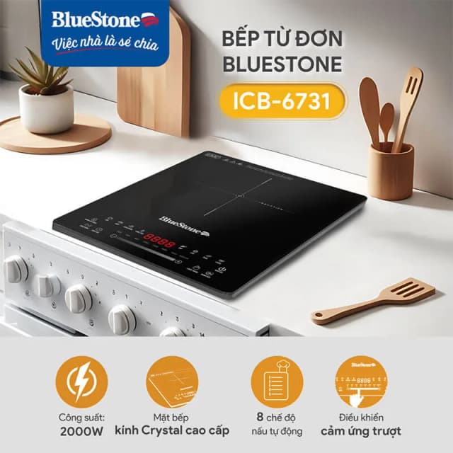 So sánh giá Bếp từ đơn BlueStone ICB-6731 2000W rẻ nhất? - Ảnh 7