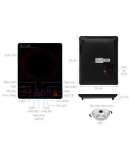 So sánh giá Bếp từ đơn Comfee CI-BD2020B 2000W - Tìm sản phẩm giá rẻ nhất - Ảnh 12