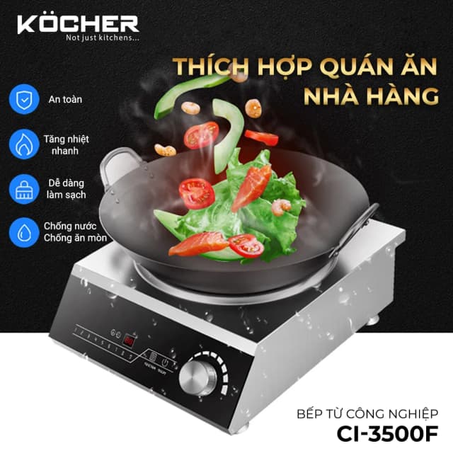 Top 1 so sánh giá Bếp từ công nghiệp Kocher CI-3500C 3500W - Tìm sản phẩm giá rẻ nhất - Ảnh 14