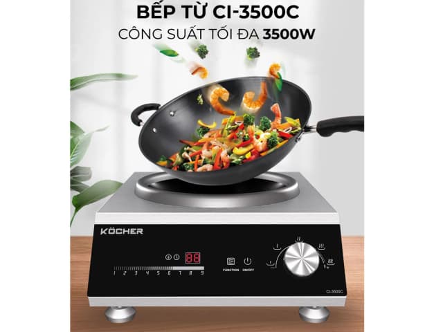 Top 1 so sánh giá Bếp từ công nghiệp Kocher CI-3500C 3500W - Tìm sản phẩm giá rẻ nhất - Ảnh 7