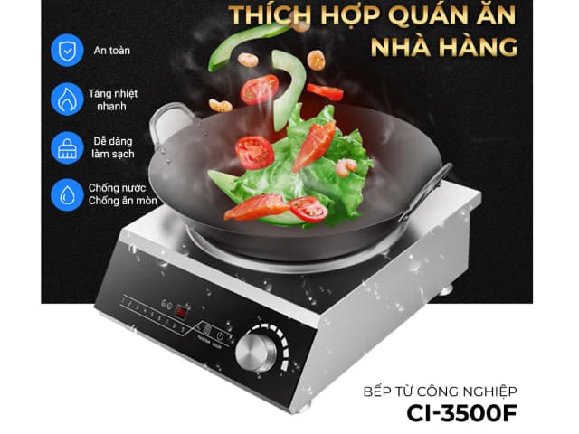 Top 1 so sánh giá Bếp từ công nghiệp Kocher CI-3500C 3500W - Tìm sản phẩm giá rẻ nhất - Ảnh 8