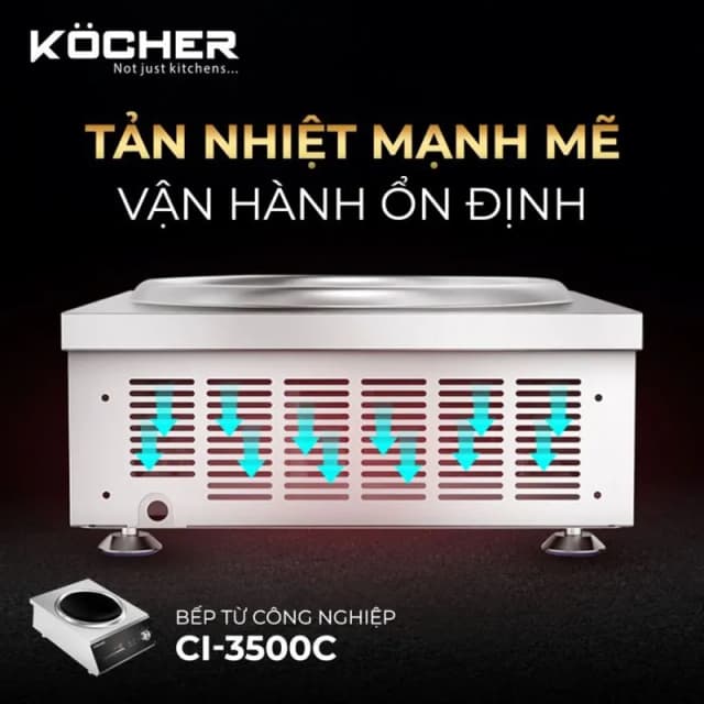 Top 1 so sánh giá Bếp từ công nghiệp Kocher CI-5000W 5000W - Tìm sản phẩm giá rẻ nhất - Ảnh 13