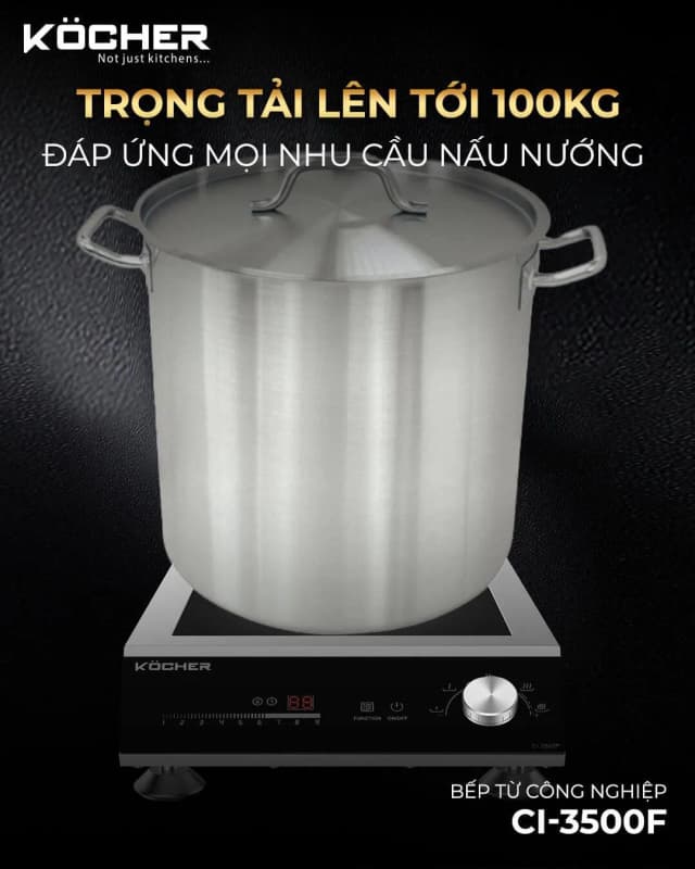 Top 1 so sánh giá Bếp từ công nghiệp Kocher CI-5000W 5000W - Tìm sản phẩm giá rẻ nhất - Ảnh 19