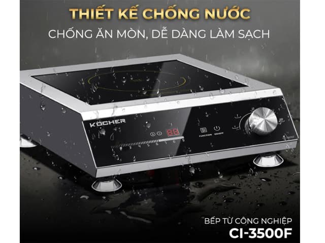 Top 1 so sánh giá Bếp từ công nghiệp Kocher CI-5000W 5000W - Tìm sản phẩm giá rẻ nhất - Ảnh 7