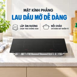 Bếp từ đôi âm Comfee CIH-40DHC 4000W - Giá rẻ nhất hôm nay - Ảnh 4