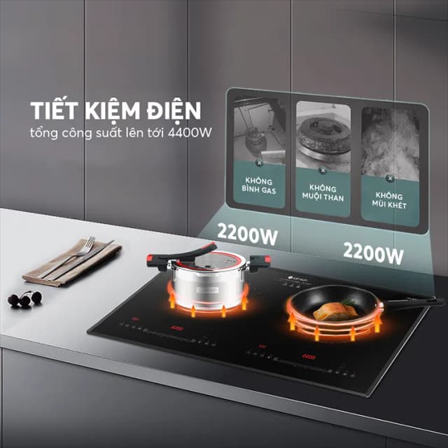 So sánh giá Bếp từ đôi âm Elmich ICE-3495OL 4400W rẻ nhất? - Ảnh 11