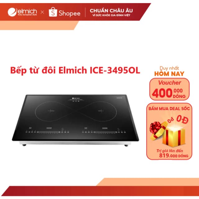 So sánh giá Bếp từ đôi âm Elmich ICE-3495OL 4400W rẻ nhất? - Ảnh 12